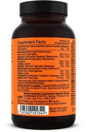 QNT Burner - 90 Capsules - Detail