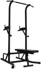 Virtufit Power Tower Deluxe met Fitnessbank - Hoofdafbeelding